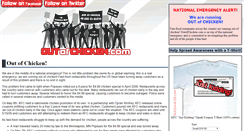 Desktop Screenshot of outofchicken.com